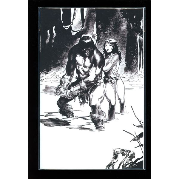 The Cimmerian Iron Shadows in the Moon #3 Black & White Virgin 1:30 Variant (new never read)