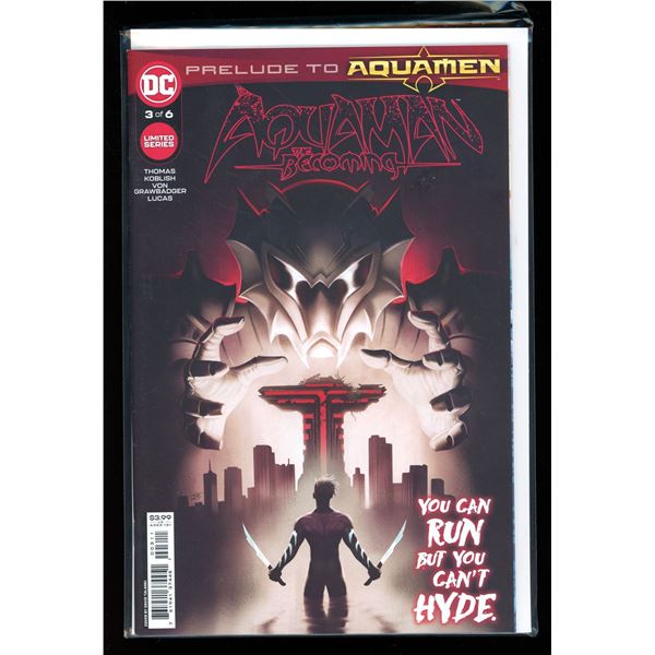 DC Aquaman The Becoming #3 (new never read)