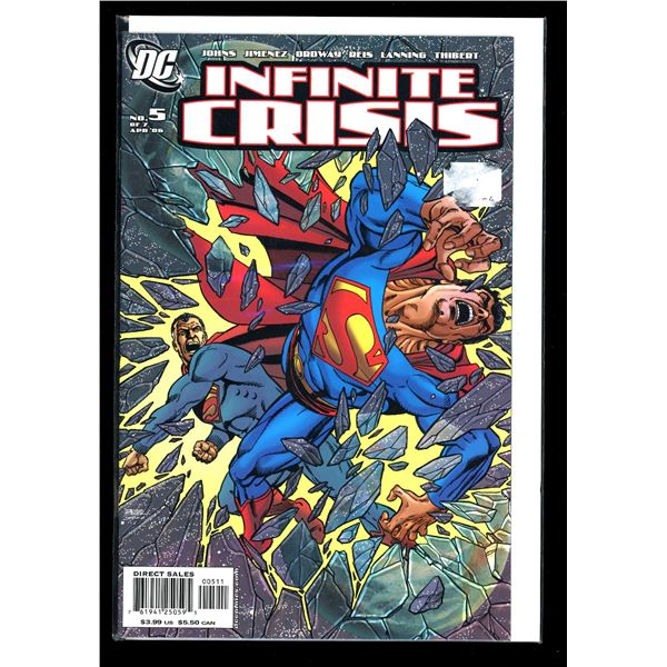 DC Infinite Crisis #5 Variant Cover