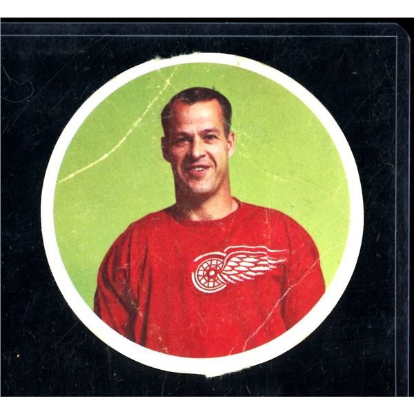 1962-63 El Producto Discs #3 Gordie Howe BV $150