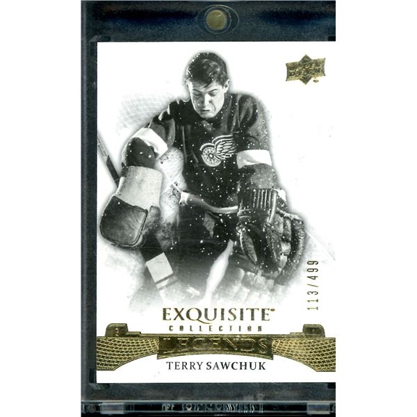 2015-16 Exquisite Collection #37 Terry Sawchuk 113/499