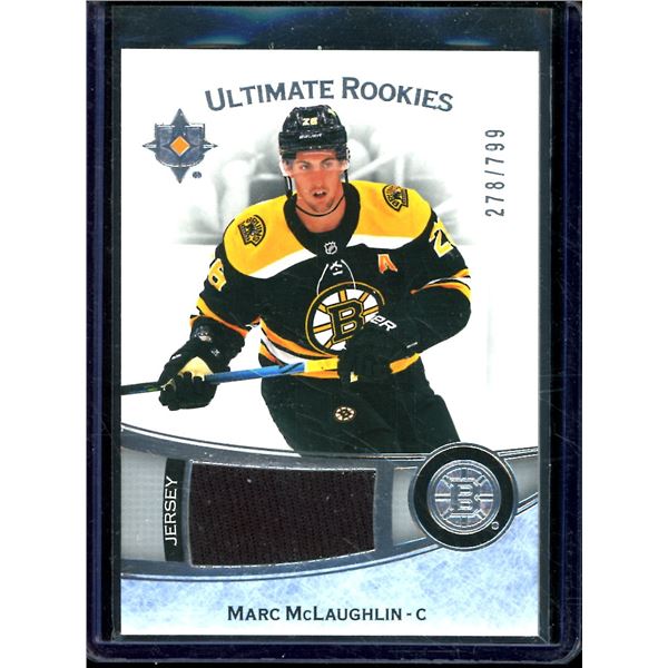 2022-23 Ultimate Collection Jerseys #123 Marc McLaughlin 278/799