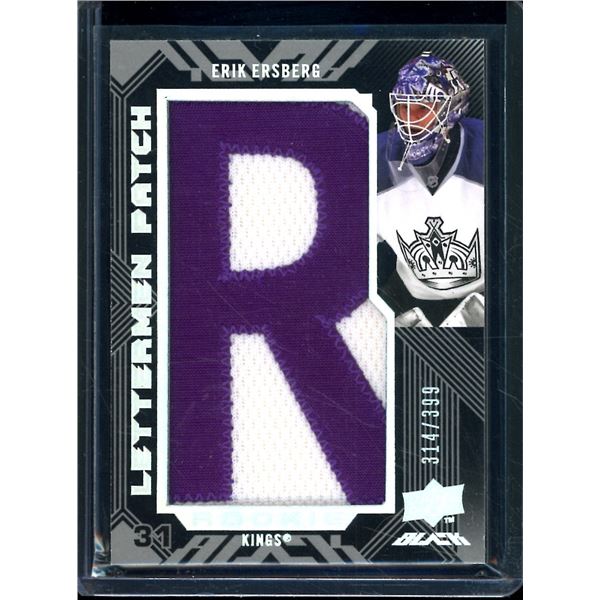 2008-09 UD Black #89 Erik Ersberg RC 314/399