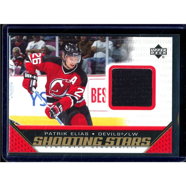 2005-06 Upper Deck Shooting Stars Jerseys #SPE Patrik Elias