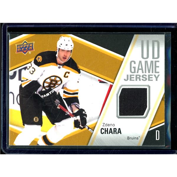 2011-12 Upper Deck Game Jerseys #GJZC Zdeno Chara