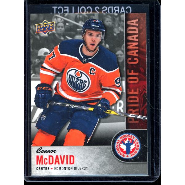 2017-18 Upper Deck National Hockey Card Day Canada #CAN9 Connor McDavid