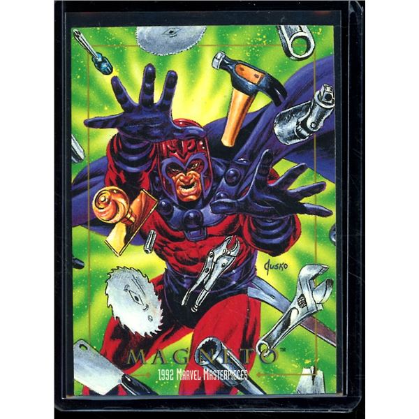 1992 SkyBox Marvel Masterpieces #49 Magneto