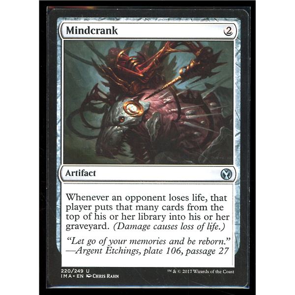 Magic the Gathering Mindcrank Iconic Masters