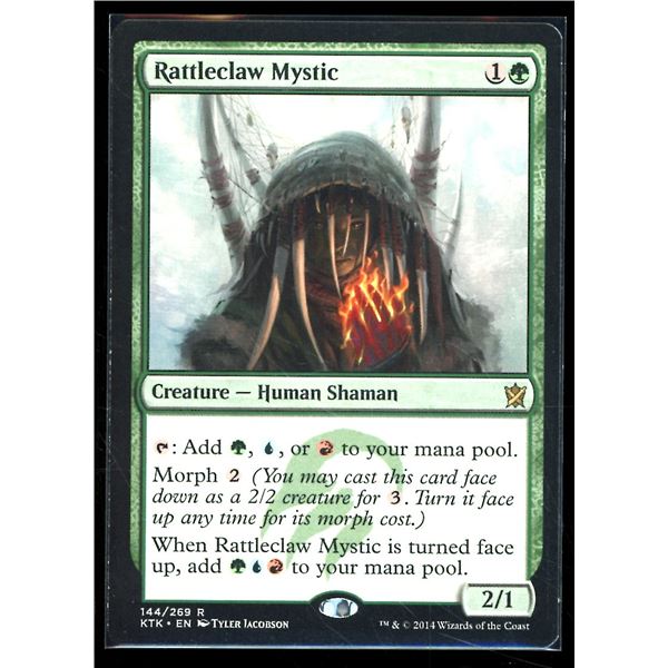 Magic the Gathering Rattleclaw Mystic Khans of Tarkir