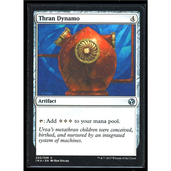 Magic the Gathering Thran Dynamo Iconic Masters