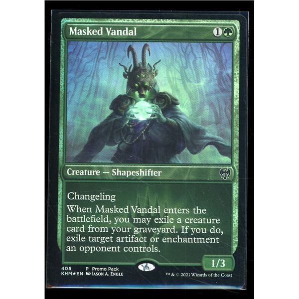 Magic the Gathering Masked Vandal FOIL Kaldheim