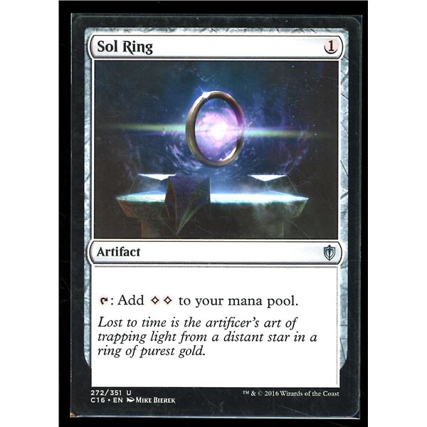 Magic the Gathering Sol Ring Commander 2016