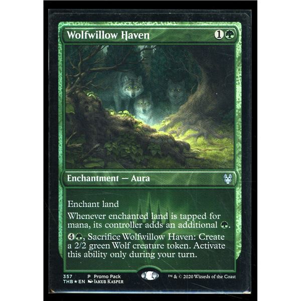 Magic the Gathering Wolfwillow Haven FOIL Theros Beyond Death