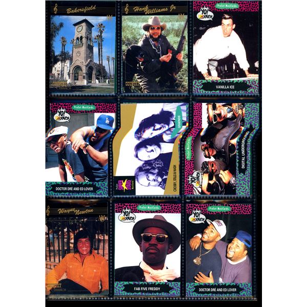 Lot of 18 Various Music Star Collector Cards