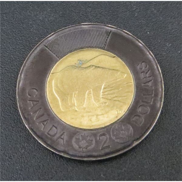 2022 Canadian Black Ring Toonie Honoring Queen Elizabeth