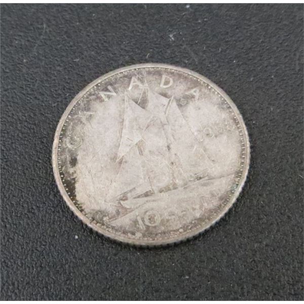 1968 Canadian Silver Dime (non-magnetic) 50% Silver