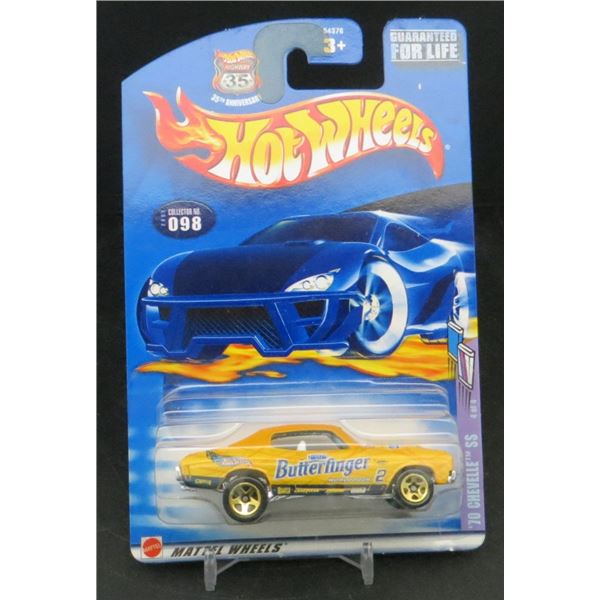 2002 Hot Wheels '70 Chevelle SS Nestle Butterfinger Car