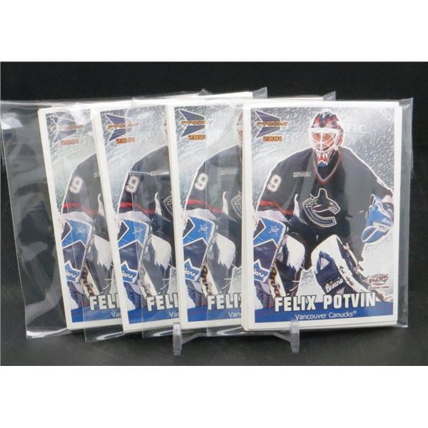 4 Sets Of 2001 McDonald's Checklist Sets