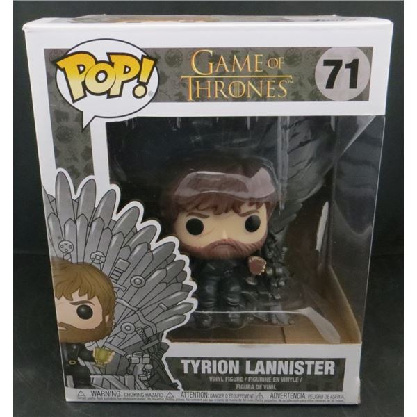 New Funko Pop Game Of Thrones Tyrion Lannister 6" on the Throne #71 BV $30