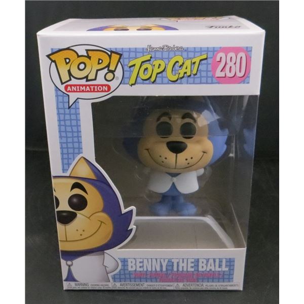 New Funko Pop Top Cat Benny The Ball #280 BV $30