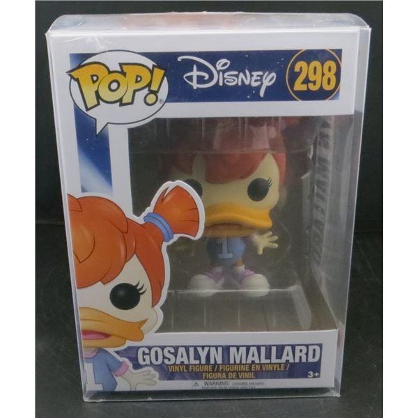 New Funko Pop Disney Gosalyn Mallard #298 with soft protector BV $30