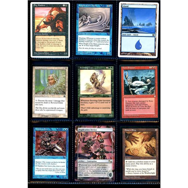 Lot Of 9 Various Magic The Gathering Cards Various Sets & Colors