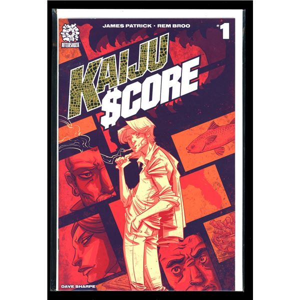 Aftershock Kaiju Score #1 (new never read)