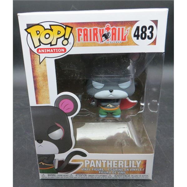 New Funko Pop Fairytail Pantherlily #483 BV $30