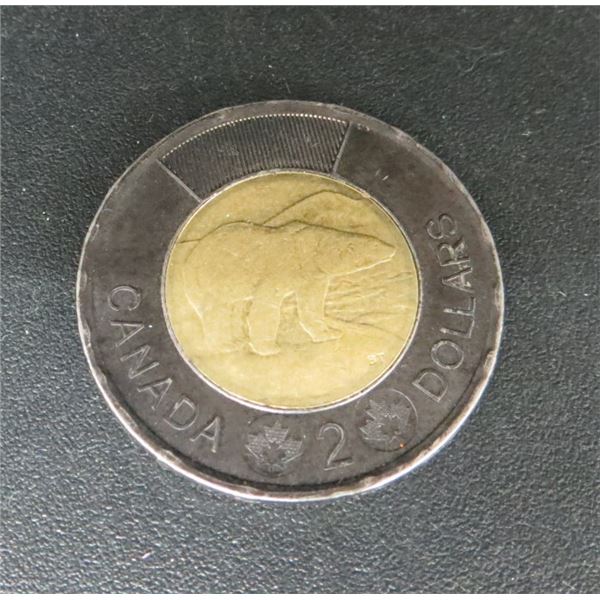 2022 Canadian Black Ring Toonie Honoring Queen Elizabeth