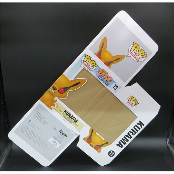 New Funko Pop Flat Replacement Box Kurama #73