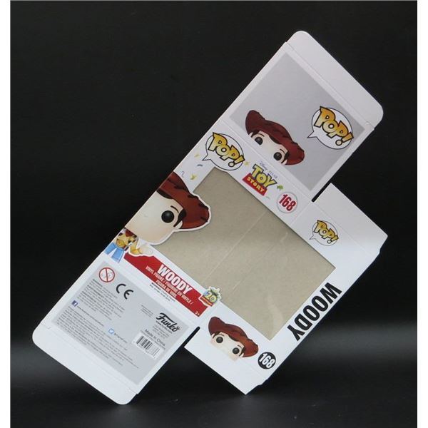 New Funko Pop Flat Replacement Box Woody #168