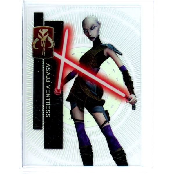 2015 Topps Star Wars High Tek Carbon Freezing Chamber #93 Asajj Ventress