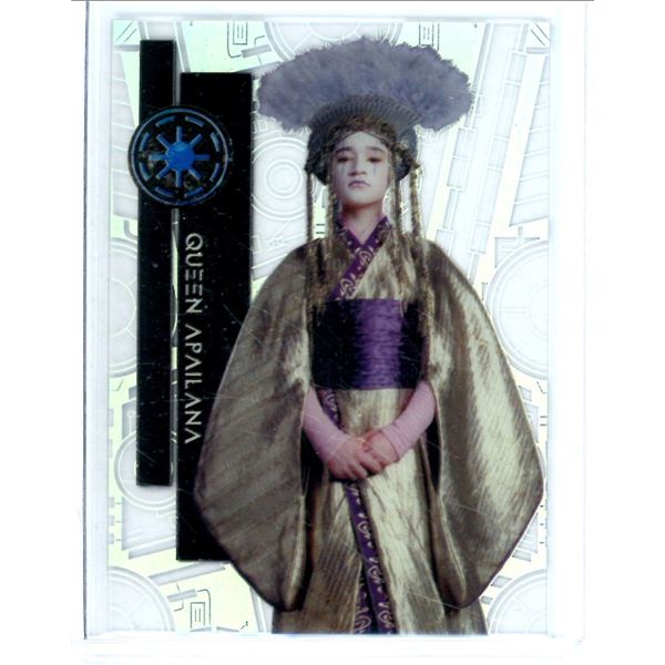 2015 Topps Star Wars High Tek Star Destroyer #56 Queen Apailana