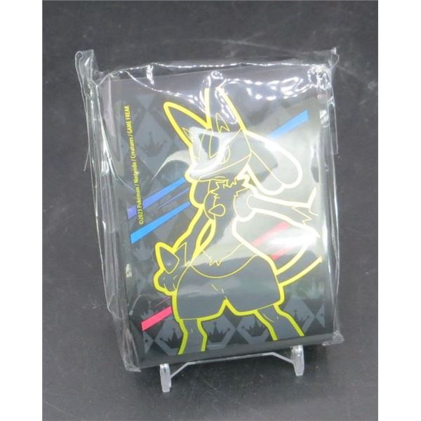 New Pokemon 65 Count Lucario Card Sleeves