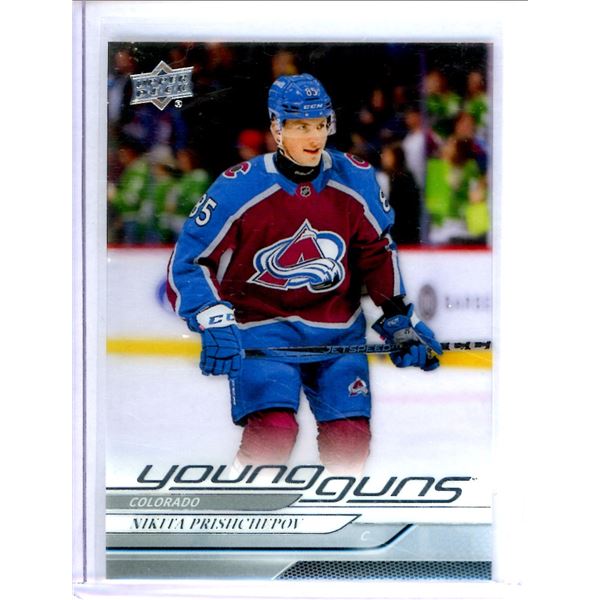 2024-25 Upper Deck Clear Cut Parallel #462 Nikita Prishchepov YG BV $40
