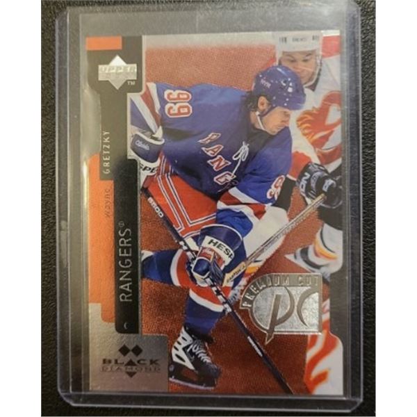 1997-98 Black Diamond Premium Cut Double Diamond #PC1 Wayne Gretzky BV $40