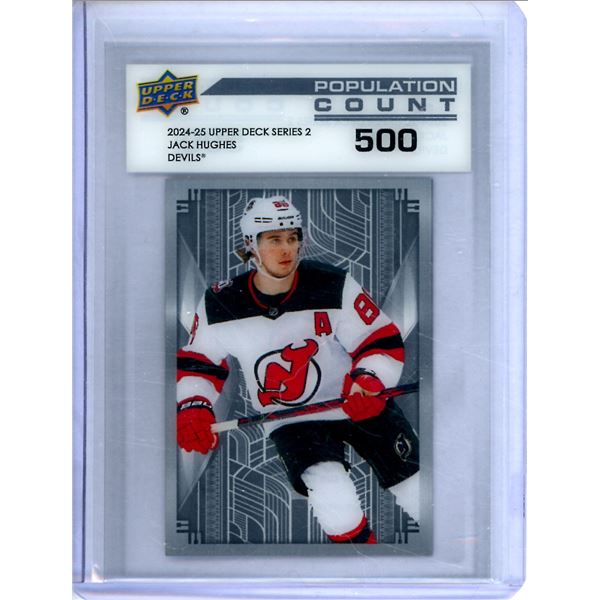 2024-25 Upper Deck Population Count 500 #PC54 Jack Hughes