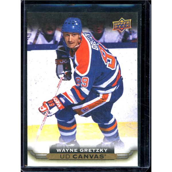 2015-16 Upper Deck Canvas #C249 Wayne Gretzky BV $60