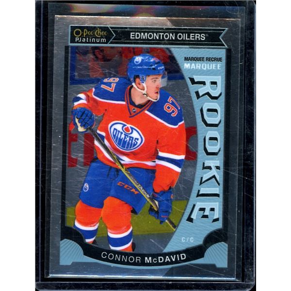 2015-16 O-Pee-Chee Platinum Marquee Rookies #M1 Connor McDavid BV $125