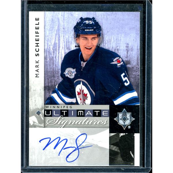 2011-12 Ultimate Collection Ultimate Signatures #USMS Mark Scheifele