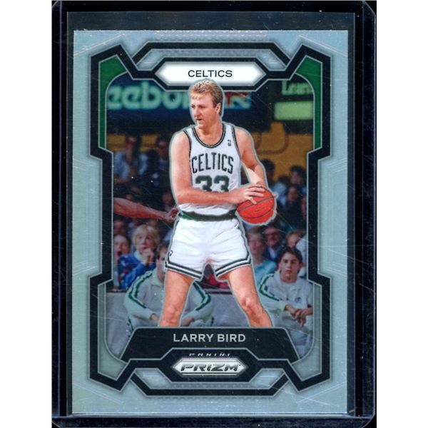 2023-24 Panini Prizm Prizms Silver #189 Larry Bird