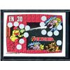 Image 1 : 1989 Nintendo Scratch Off Card Metroid Screen 2 Card Not Scratched
