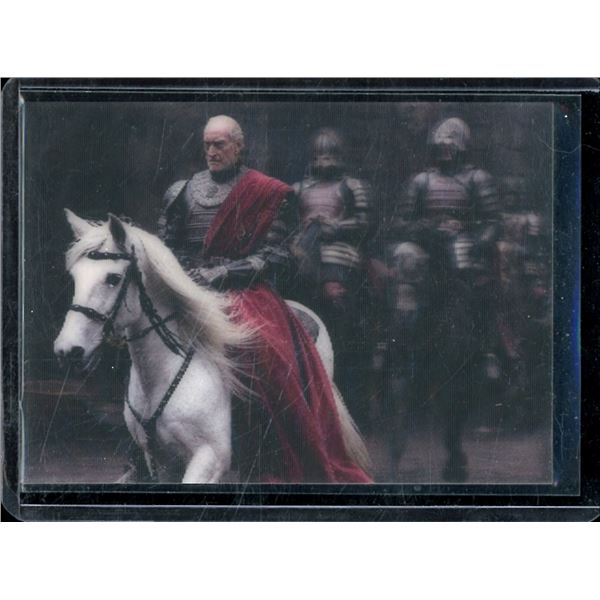 2017 Rittenhouse Game of Thrones Valyrian Steel 3-D Lenticular #L5 Tywin arrives at Harrenhal
