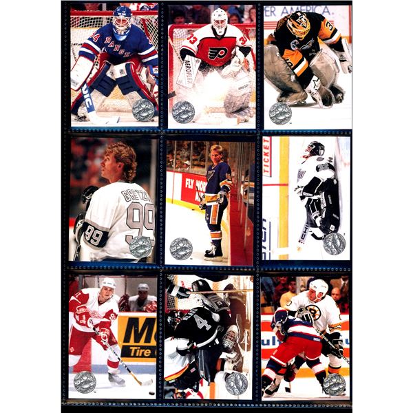 1991-92 Pro Set Platinum PC Set of 10 Cards