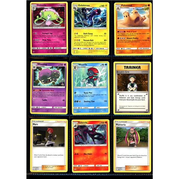 Lot Of 18 Various Pokemon Collector Cards