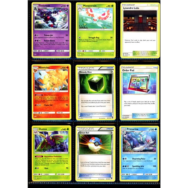 Lot Of 18 Various Pokemon Collector Cards