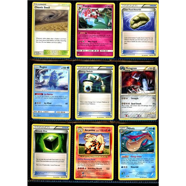 Lot Of 18 Various Pokemon Collector Cards