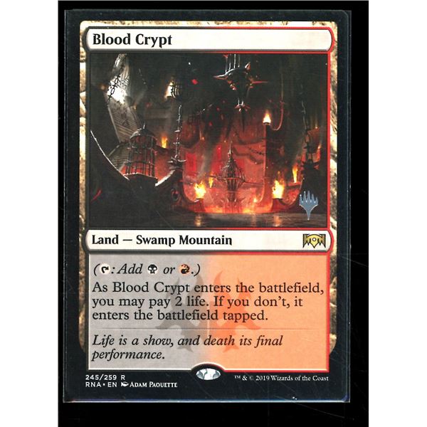 Magic the Gathering Blood Crypt Ravnica Allegiance