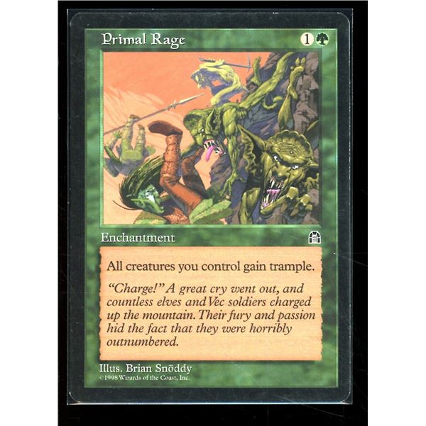 Magic the Gathering Primal Rage Stronghold