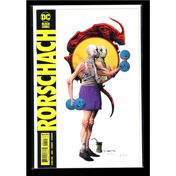 DC Black Label Rorschach #1 (new never read) Variant Cover